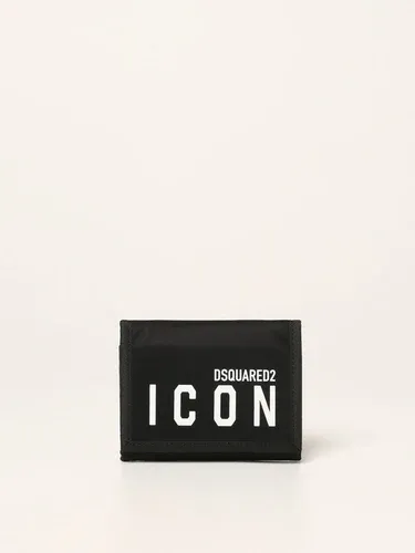 Portafoglio Dsquared2 in nylon con logo Icon (50812898) Portafoglio Dsquared2 in nylon con logo Icon (50812898)