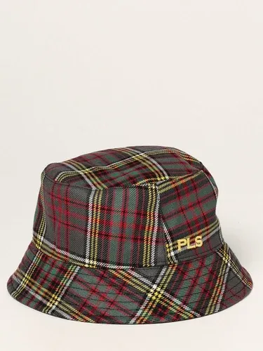 Cappello Philosophy Di Lorenzo Serafini in lana tartan (50813414)