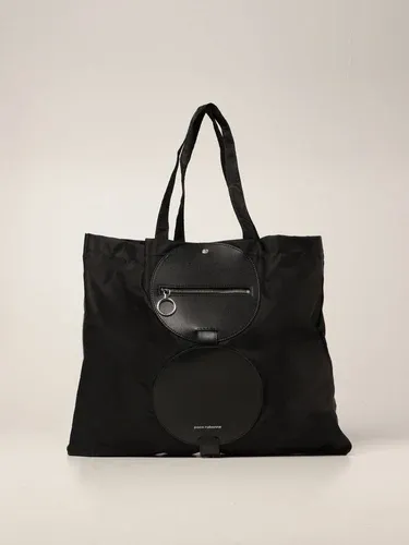Borsa Tote Paco Rabanne in nylon e pelle (50960495)