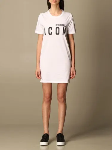 Abito a t-shirt Dsquared2 con logo Icon (51039218)