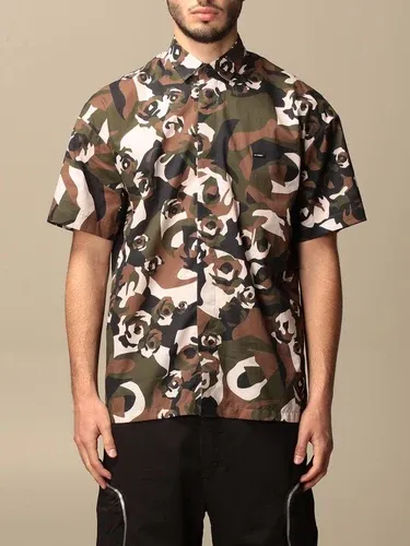 Camicia Les Hommes a fantasia camouflage stilizzata (51129713)