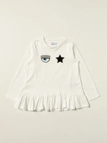 T-shirt Eyes Flirting Chiara Ferragni con balza (51204372)