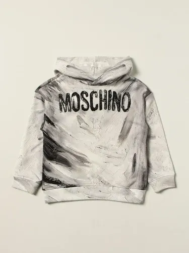 Felpa Moschino Kid in cotone con logo (51376195)