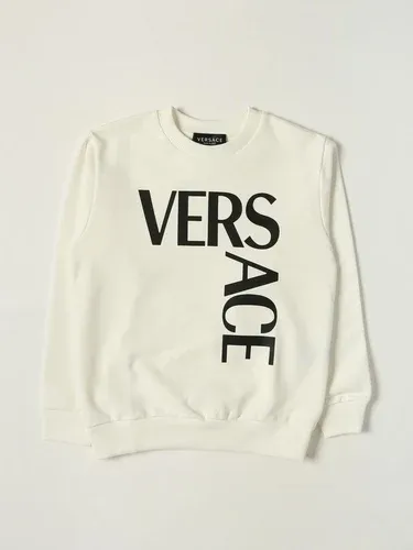 Young Versace Felpa Versace Young in cotone con logo (51553473)