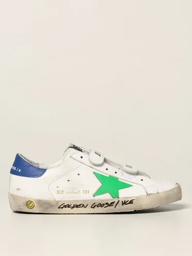 Sneakers Old School Golden Goose in pelle (51613250)