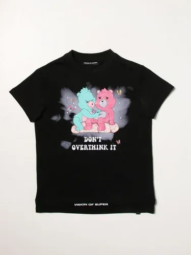 T-shirt Vision of Super con stampa glitter baby bear (52580098)