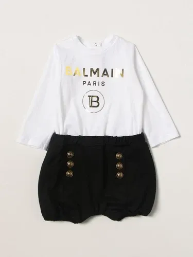 Tutina Balmain in cotone con logo (52639432)