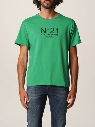 T-shirt N° 21 in jersey di cotone con logo (52753124) T-shirt N° 21 in jersey di cotone con logo (52753124)