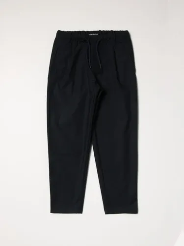 Pantalone Emporio Armani in misto viscosa con logo ricamato (53053372)