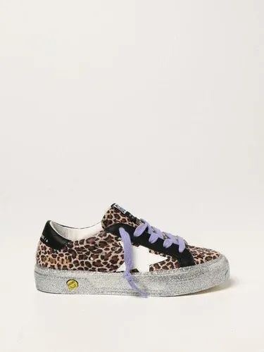 Sneakers May Golden Goose in camoscio animalier (53079541)