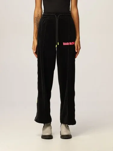 Pantalone Barrow in velluto con logo (53552639)