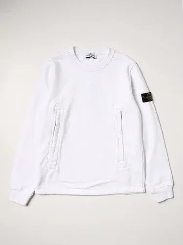 Felpa Stone Island Junior con logo (53667534)