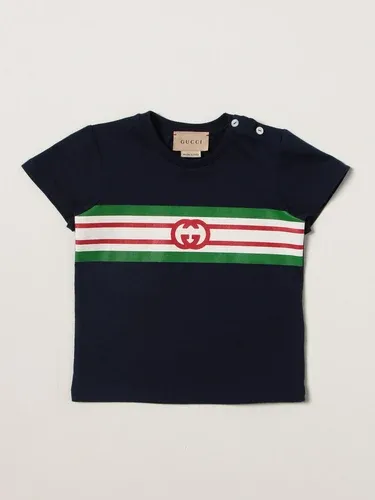 T-shirt Gucci in cotone con logo GG (53741229) T-shirt Gucci in cotone con logo GG (53741229)