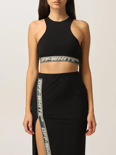 Top cropped Off White con logo (53905666) Top cropped Off White con logo (53905666)