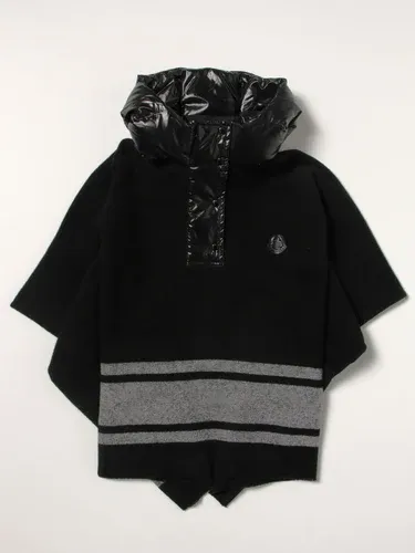 Mantella Moncler con cappuccio e logo (53930790) Mantella Moncler con cappuccio e logo (53930790)