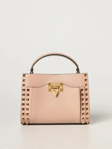 Borsa Rockstud Alcove Valentino Garavani in pelle granata (54271207)