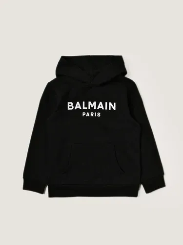 Felpa Balmain in cotone con logo (54577468)