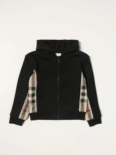 Felpa Graham Hoody Burberry con dettagli check (54598204)