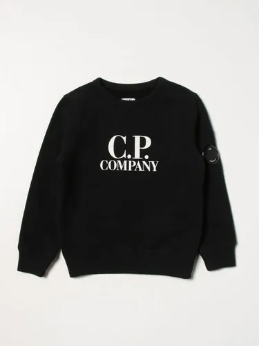 Felpa C.P. Company in cotone con logo stampato (54743552)