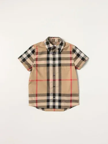 Camicia Burberry in cotone stretch tartan (54771389)