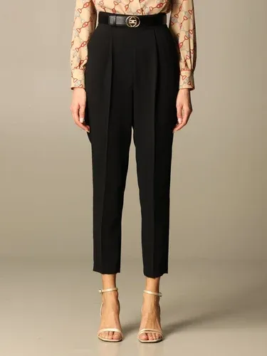 Pantalone Elisabetta Franchi in crêpe con cinta (57926425) Pantalone Elisabetta Franchi in crêpe con cinta (57926425)