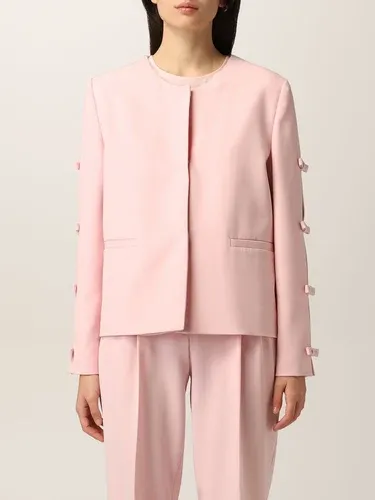 Giacca Boutique Moschino in cady con fiocchi (54788519) Giacca Boutique Moschino in cady con fiocchi (54788519)