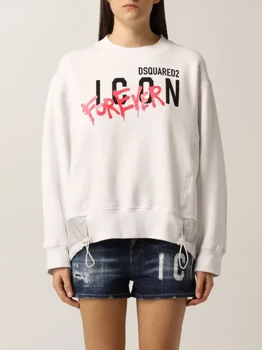 Felpa Icon Dsquared2 in cotone e nylon (54788549)
