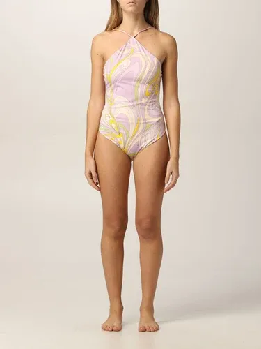 Costume intero Emilio Pucci con stampa onde (54788584)