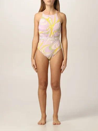Costume intero Emilio Pucci con stampa onde (54788573)