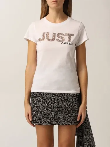 T-shirt Just Cavalli in cotone con logo (54788603)