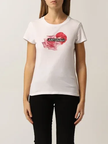 T-shirt Just Cavalli in cotone con stampa (54788607)