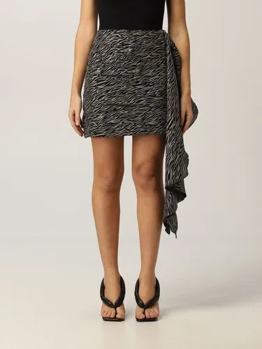 Gonna mini Just Cavalli in tessuto lurex (54788608)