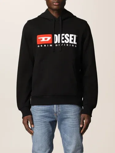 Felpa s-ginn-hood-div Diesel con logo (54848749)