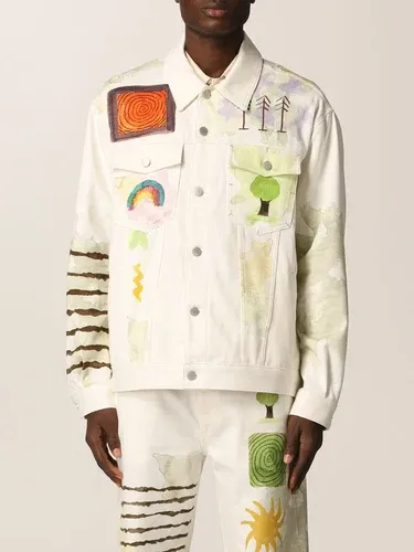 Giacca Icon Grow Up McQ con stampe watercolor (54848761)
