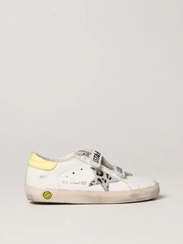 Sneakers Old School Golden Goose in pelle usured (54848710)