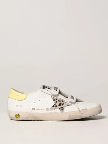 Sneakers Old School Golden Goose in pelle usured (54848711)