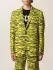 Blazer Moschino Couture con stampa animalier (54869631)