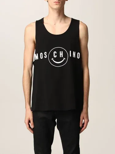 Canotta Moschino Couture in cotone con logo (54869628)