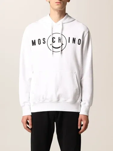 Felpa Moschino Couture in cotone con logo (54869623)