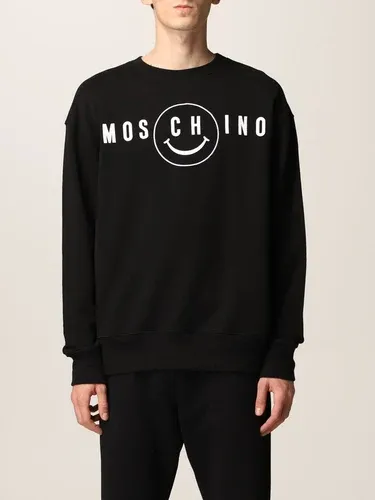 Felpa Moschino Couture in cotone con logo (54869624)