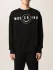 Felpa Moschino Couture in cotone con logo (54869624)