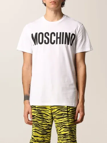 T-shirt Moschino Couture in cotone con logo (54869650)