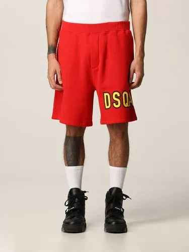 Bermuda Dsquared2 in cotone con logo (54869643)