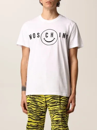 T-shirt Moschino Couture in cotone con logo Smile (54869644)