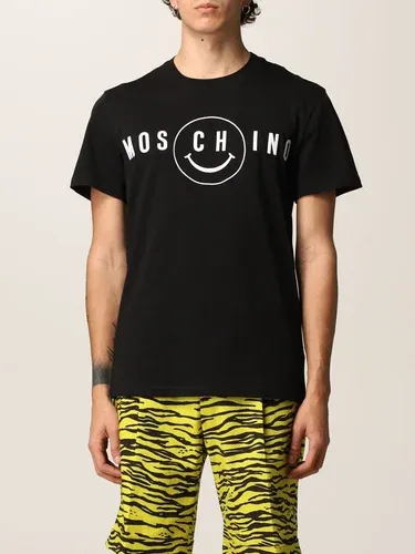 T-shirt Moschino Couture in cotone con logo Smile (54869645)