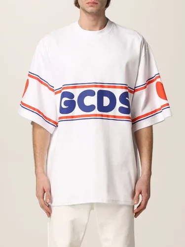 T-shirt Gcds in cotone con banda logo (54944197) T-shirt Gcds in cotone con banda logo (54944197)