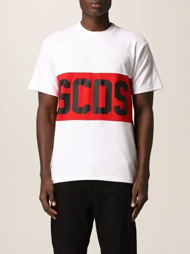 T-shirt Gcds in cotone con banda logo (54944198)