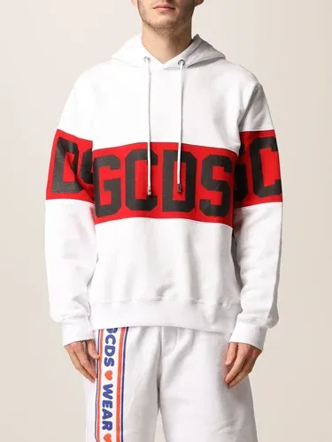 Felpa Gcds in cotone con banda e logo (55156597)