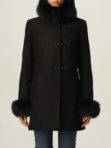 Cappotto Virginia Fay in misto lana e pelliccia di volpe (55223941) Cappotto Virginia Fay in misto lana e pelliccia di volpe (55223941)