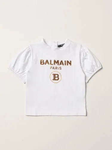 T-shirt Balmain in cotone con logo (55342631) T-shirt Balmain in cotone con logo (55342631)